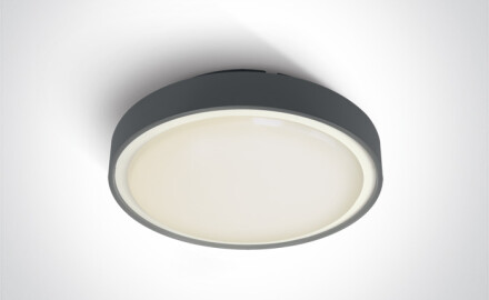 Plafonnier RAFTI EA 2x12 W, IP65, blanc