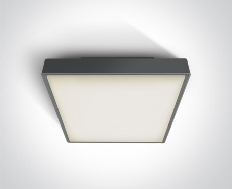 RAFTI N, plafonnier 16 W, 3000 K, IP65, blanc