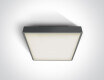 PIRNARI AN, plafonnier 24 W, 3000 K, IP65, gris
