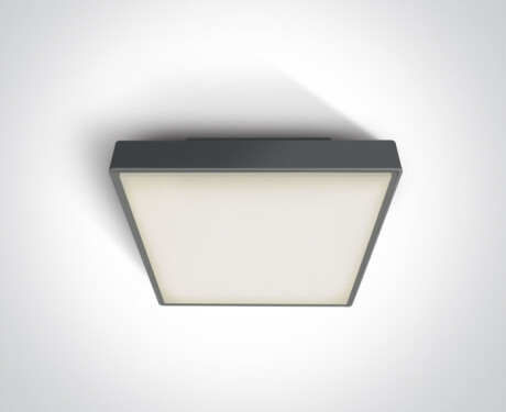 PIRNARI AN, plafonnier 24 W, 3000 K, IP65, gris