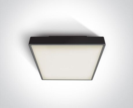PIRNARI E, plafonnier 12 W, E27, IP65, anthracite
