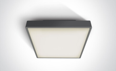 PIRNARI EA plafonnier 2x12 W E27 IP65 blanc