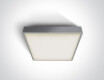 PIRNARI E, plafonnier 12 W, E27, IP65, noir