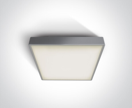 PIRNARI E, plafonnier 12 W, E27, IP65, noir