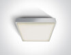 PIRNARI E, plafonnier 12 W, E27, IP65, gris