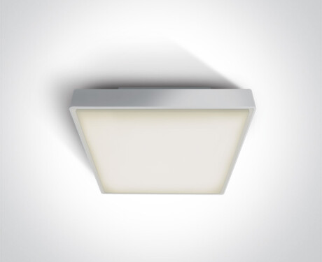 PIRNARI E, plafonnier 12 W, E27, IP65, gris