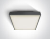 PIRNARI E, plafonnier 12 W, E27, IP65, blanc