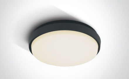 PIRNARI N, plafonnier 16 W, 3000 K, IP65, blanc