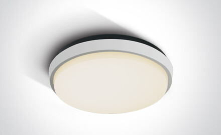 FASIDERI, plafonnier 20 W, 3000 K, IP54, anthracite