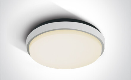 FASIDERI 2, plafonnier 30 W, 3000 K, IP54, anthracite