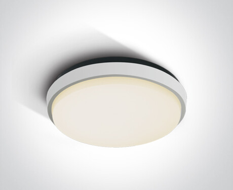FASIDERI 2, plafonnier 30 W, 3000 K, IP54, anthracite