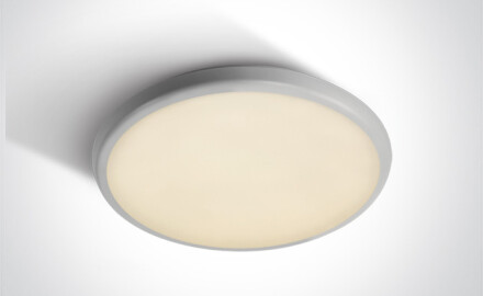 STAMATA 2, plafonnier 30 W, 3000 K, IP54, blanc