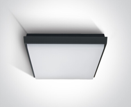 FASIDERI 2, plafonnier 30 W, 3000 K, IP54, blanc