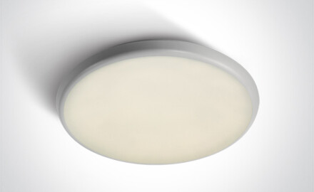 Plafonnier LIVISI 18 W, 3 000 K, IP54, blanc