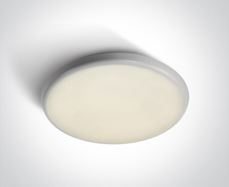 Plafonnier LIVISI 18 W, 3 000 K, IP54, blanc