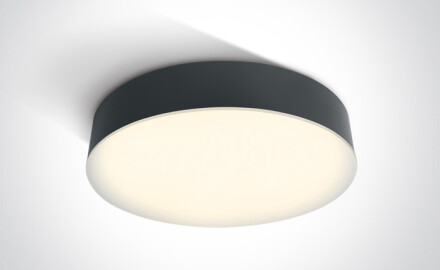 Plafonnier PASIO 30 W, 3 000 K, IP54, blanc