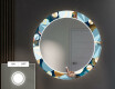 Miroir Décoratif Rond Avec Éclairage LED Pour L'entrée - Ball #4