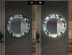 Miroir Décoratif Rond Avec Éclairage LED Pour L'entrée - Ball #7