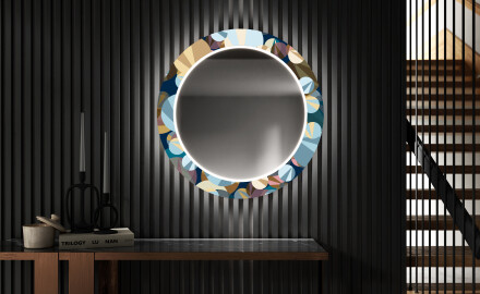 Miroir Décoratif Rond Avec Éclairage LED Pour L'entrée - Ball