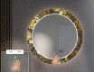 Miroir Décoratif Rond Avec Éclairage LED Pour L'entrée - Ancient Pattern #5
