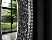 Miroir Décoratif Rond Avec Éclairage Led Pour La Salle De Bain - Dotts #11