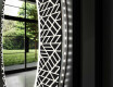 Miroir Décoratif Rond Avec Éclairage Led Pour La Salle De Bain - Triangless #11