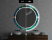 Miroir Décoratif Rond Avec Éclairage Led Pour La Salle De Bain - Tropical #7
