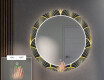Miroir Décoratif Rond Avec Éclairage LED Pour L'entrée - Art Deco #5