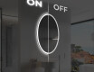 Vertical Illumination LED Miroir Sur Mesure Eclairage Salle De Bain L227 #3