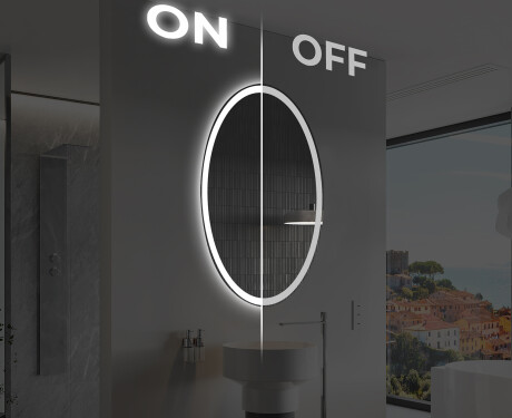 Vertical Illumination LED Miroir Sur Mesure Eclairage Salle De Bain L227 #3
