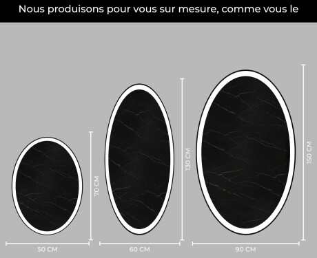 Vertical Illumination LED Miroir Sur Mesure Eclairage Salle De Bain L227 #4