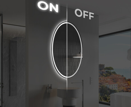 Vertical Illumination LED Miroir Sur Mesure Eclairage Salle De Bain L228 #3