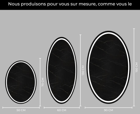 Vertical Illumination LED Miroir Sur Mesure Eclairage Salle De Bain L228 #4