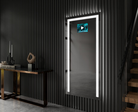 Vertical Rectangulaire Illumination LED Miroir Sur Mesure Eclairage Salle De Bain L11