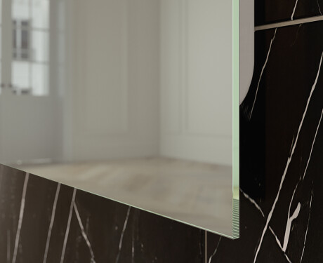 Vertical Miroir rectangulaire sur mesure – Illumination LED pour Salle de Bain L12 #8