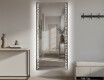 Vertical Miroir rectangulaire sur mesure – Illumination LED pour Salle de Bain L38