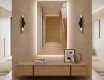 Vertical Miroir rectangulaire sur mesure – Illumination LED pour Salle de Bain L58