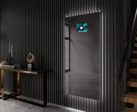 Vertical Miroir rectangulaire sur mesure – Illumination LED pour Salle de Bain L58