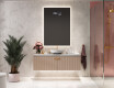 Vertical Miroir rectangulaire sur mesure – Illumination LED pour Salle de Bain L58 #4