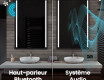 Vertical Miroir rectangulaire sur mesure – Illumination LED pour Salle de Bain L02 #7