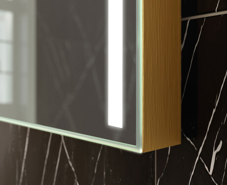 Vertical Miroir rectangulaire sur mesure – Illumination LED pour Salle de Bain L02 #10