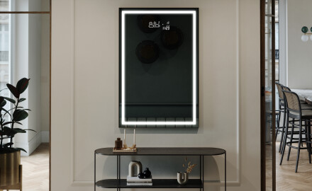 Rectangulaire Illumination LED Miroir Sur Mesure Eclairage Salle De Bain  L15 - Artforma