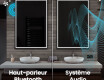 Vertical Miroir rectangulaire sur mesure – Illumination LED pour Salle de Bain L49 #7
