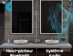 Vertical miroir rectangulaire sur mesure – Illumination LED pour Salle de Bain L57 #7
