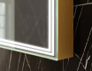 Vertical Rectangulaire Illumination LED Miroir Sur Mesure Eclairage Salle De Bain L57 #10