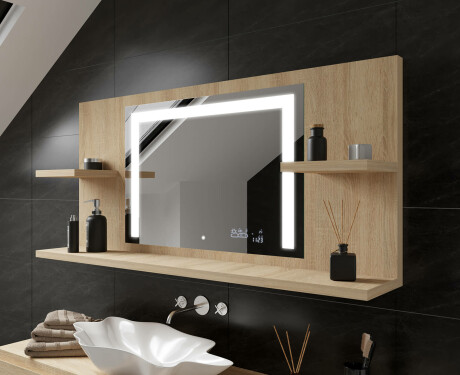 L'étagère Avec Un Miroir Illuminé À LED L11 #1