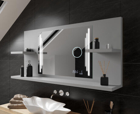 L'étagère Avec Un Miroir Illuminé À LED L27