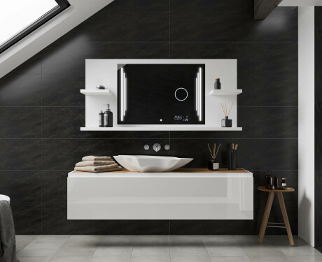 L'étagère Avec Un Miroir Illuminé À LED L27 #2