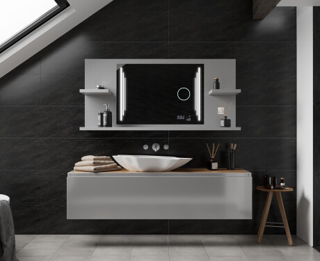 L'étagère Avec Un Miroir Illuminé À LED L27 #3