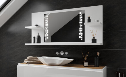 L'étagère Avec Un Miroir Illuminé À LED L38